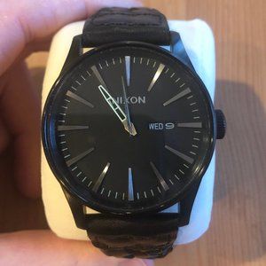 Black Nixon Watch